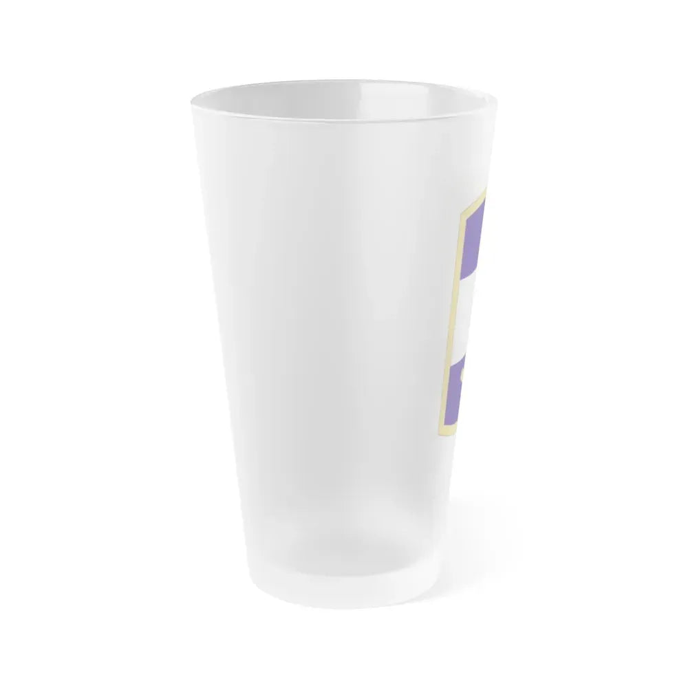 308 Civil Affairs Brigade (U.S. Army) Frosted Pint Glass 16oz - Go Mug Yourself