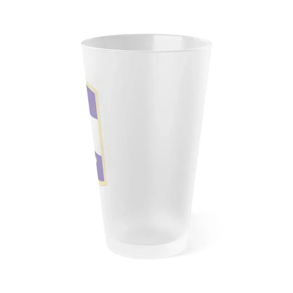 308 Civil Affairs Brigade (U.S. Army) Frosted Pint Glass 16oz - Go Mug Yourself
