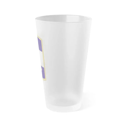 308 Civil Affairs Brigade (U.S. Army) Frosted Pint Glass 16oz - Go Mug Yourself