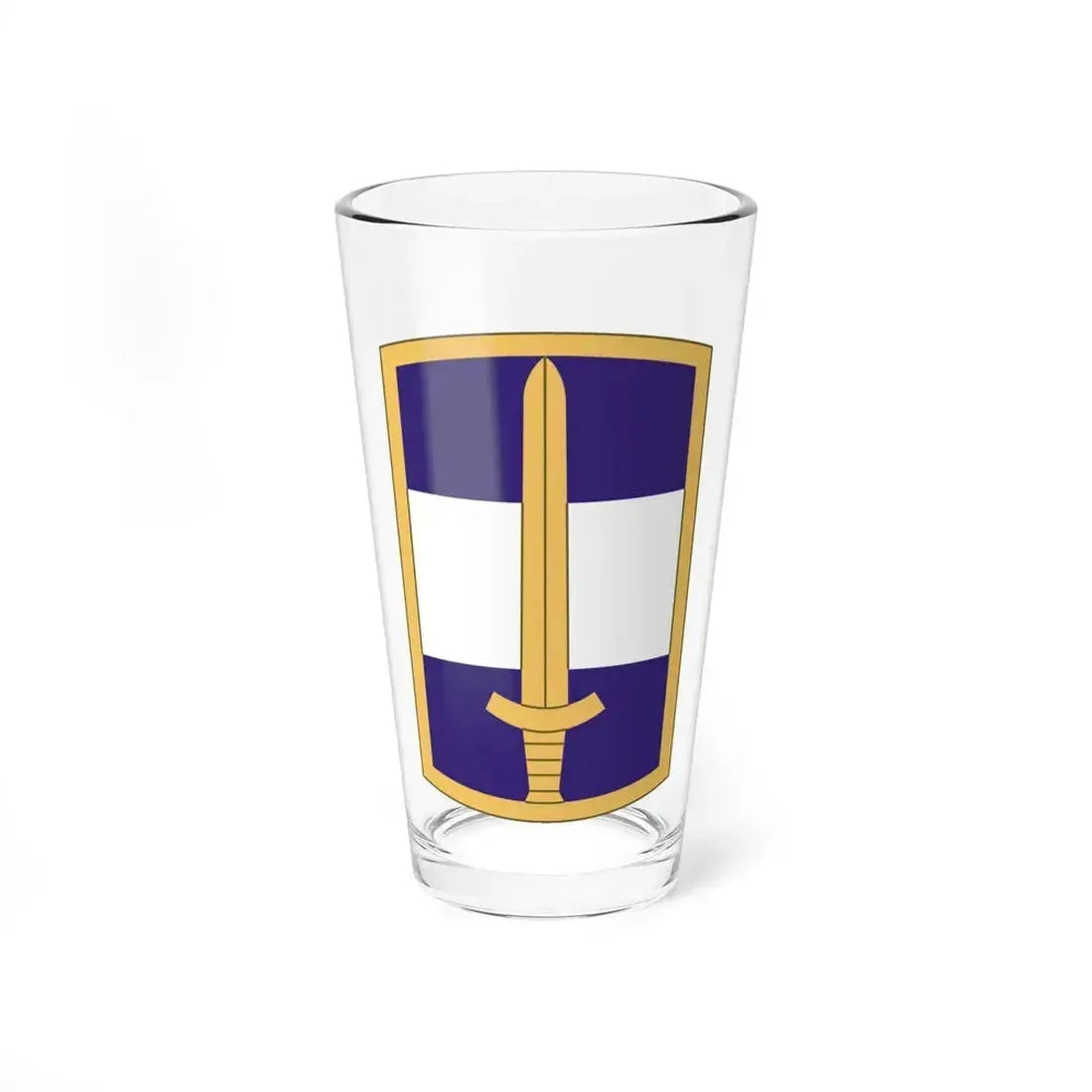 308 Civil Affairs Brigade (U.S. Army) Pint Glass 16oz 16oz - Go Mug Yourself