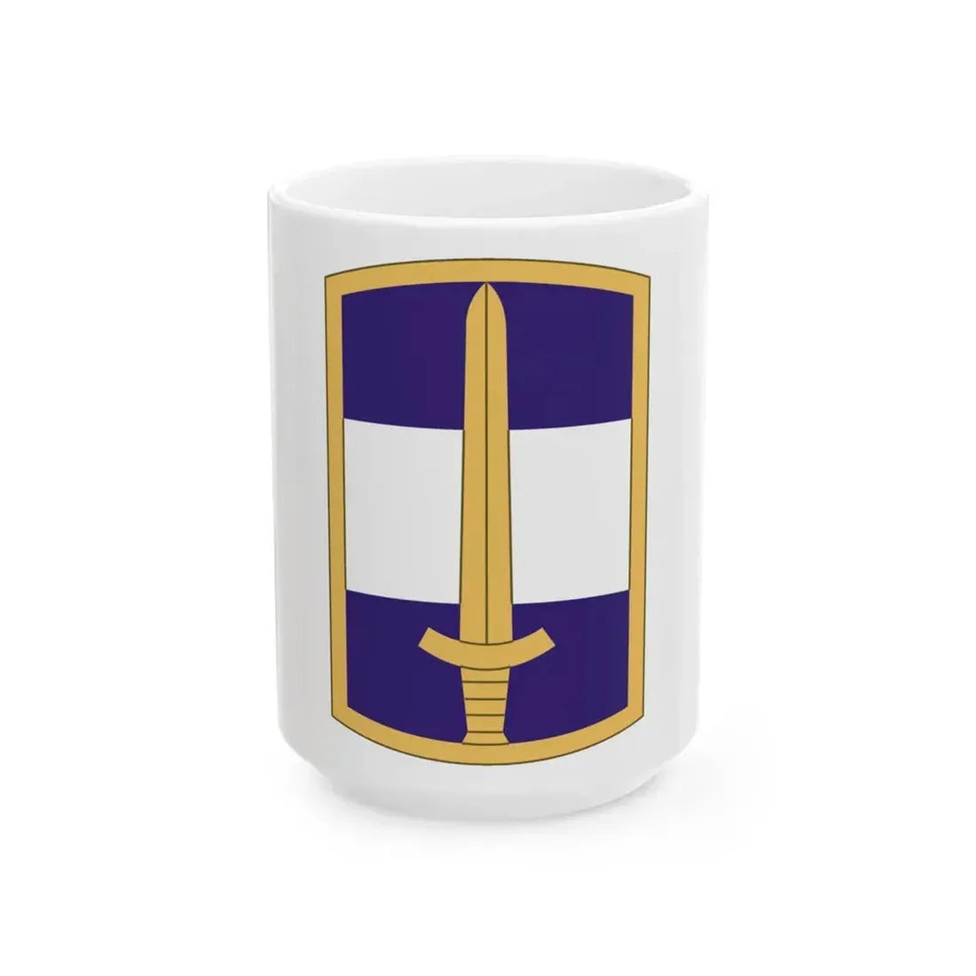 308 Civil Affairs Brigade (U.S. Army) White Coffee Mug 15oz - Go Mug Yourself