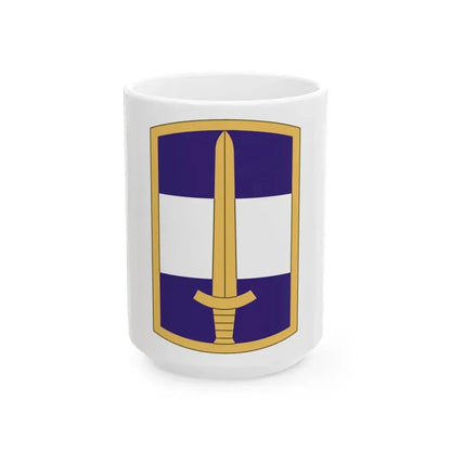 308 Civil Affairs Brigade (U.S. Army) White Coffee Mug 15oz - Go Mug Yourself