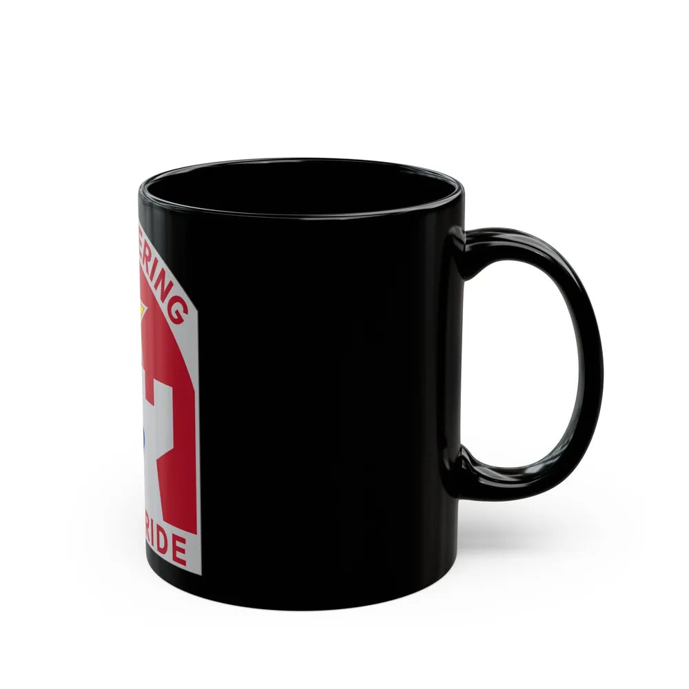 308 Engineer Group (U.S. Army) Black Coffee Mug-Go Mug Yourself