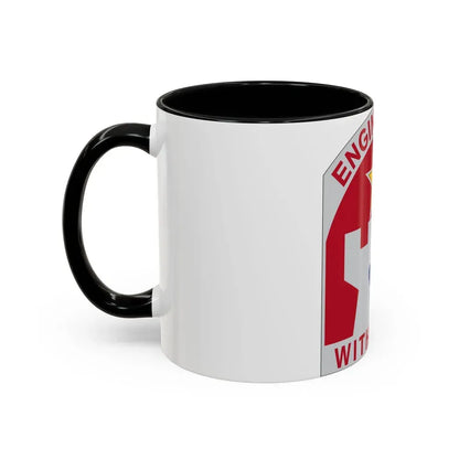 308 Engineer Group (U.S. Army) Accent Coffee Mug - Go Mug Yourself
