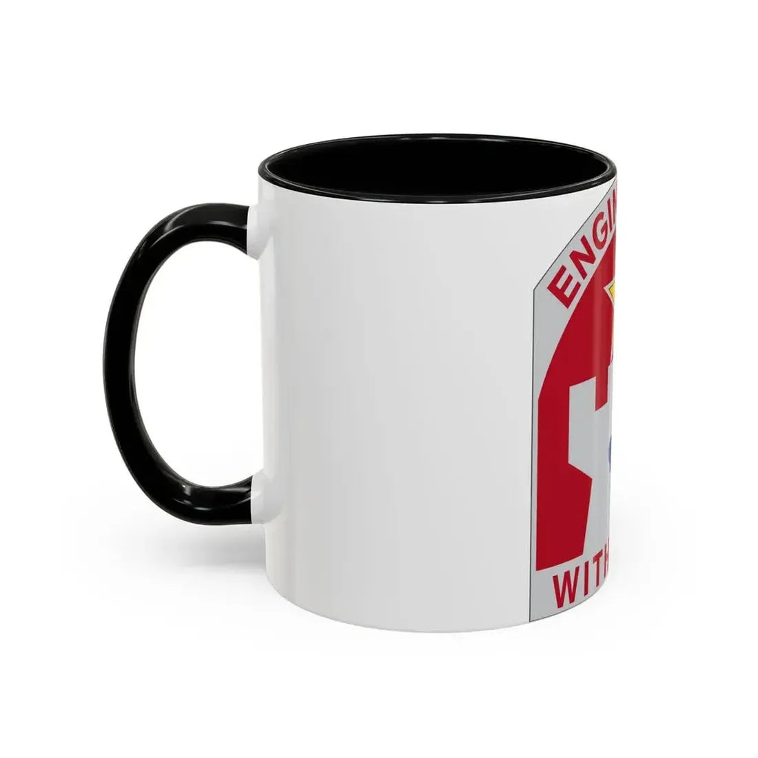 308 Engineer Group (U.S. Army) Accent Coffee Mug - Go Mug Yourself