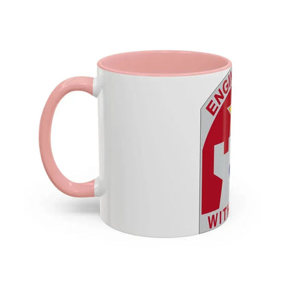 308 Engineer Group (U.S. Army) Accent Coffee Mug - Go Mug Yourself