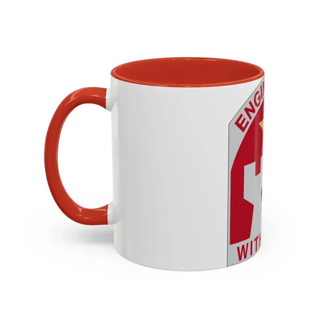 308 Engineer Group (U.S. Army) Accent Coffee Mug - Go Mug Yourself