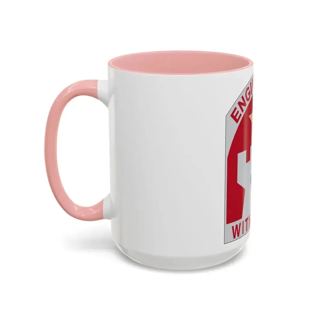 308 Engineer Group (U.S. Army) Accent Coffee Mug - Go Mug Yourself