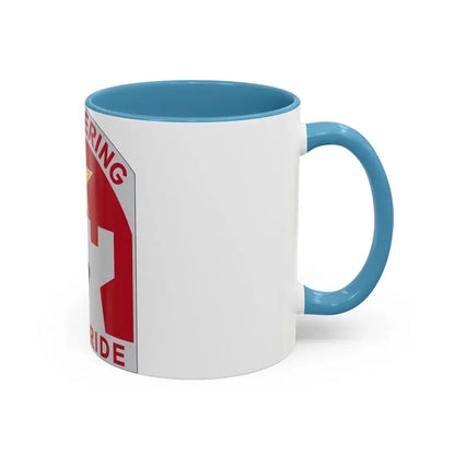 308 Engineer Group (U.S. Army) Accent Coffee Mug - Go Mug Yourself