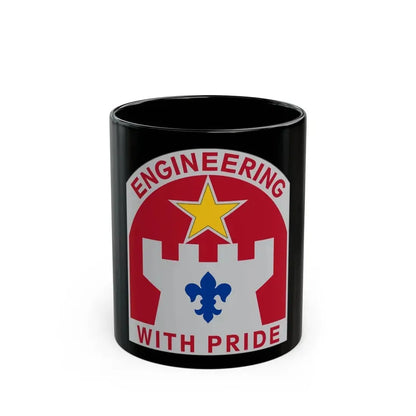 308 Engineer Group (U.S. Army) Black Coffee Mug 11oz - Go Mug Yourself