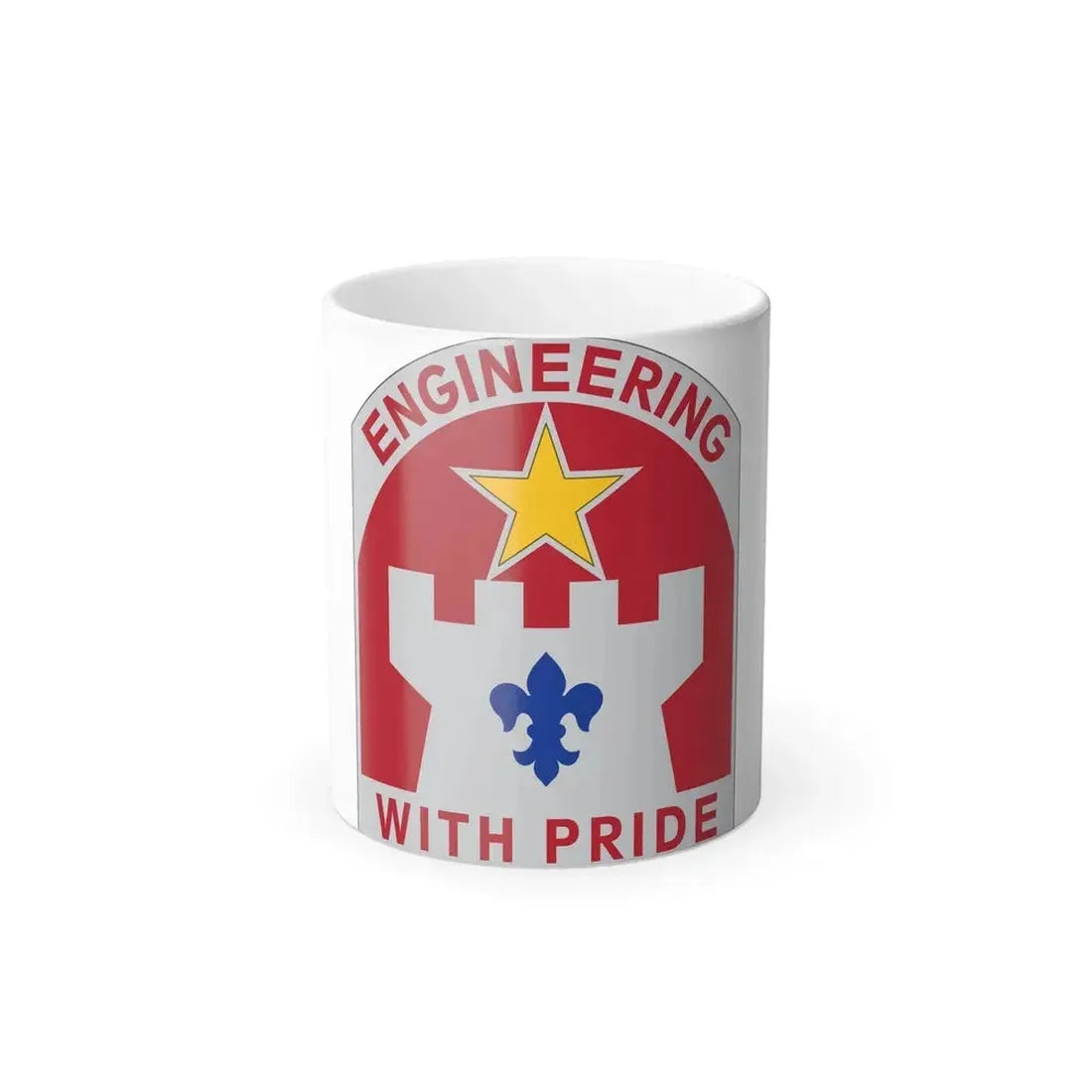 308 Engineer Group (U.S. Army) Color Changing Coffee Mug 11oz - Go Mug Yourself