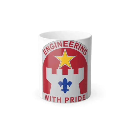 308 Engineer Group (U.S. Army) Color Changing Coffee Mug 11oz - Go Mug Yourself