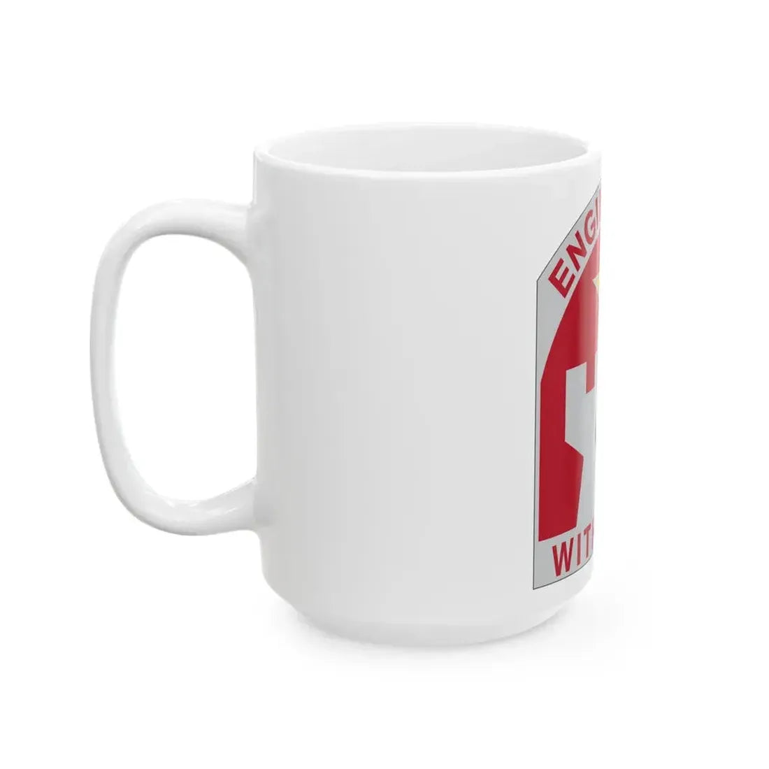 308 Engineer Group (U.S. Army) White Coffee Mug - Go Mug Yourself