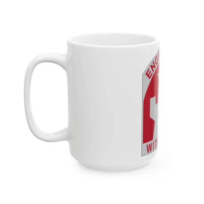 308 Engineer Group (U.S. Army) White Coffee Mug - Go Mug Yourself