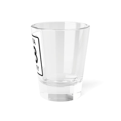 Dakota County Route 38 (Minnesota) (Road Sign) Shot Glass 1.5oz