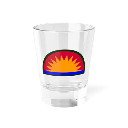 41st Infantry Division SSI (U.S. Army) Shot Glass 1.5oz