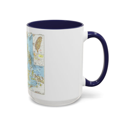 Asia - Southeast (1955) (Map) Accent Coffee Mug