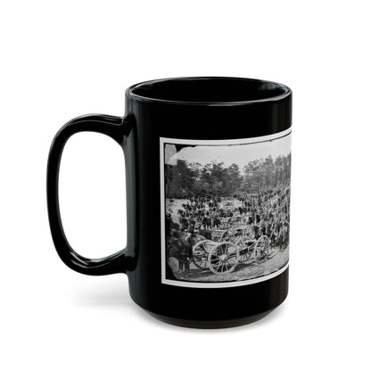 Fair Oaks, Va., Vicinity. Battery M., 2d U.S. Artillery, Commanded By Capt. Henry Benson (U.S. Civil War) Black Coffee Mug
