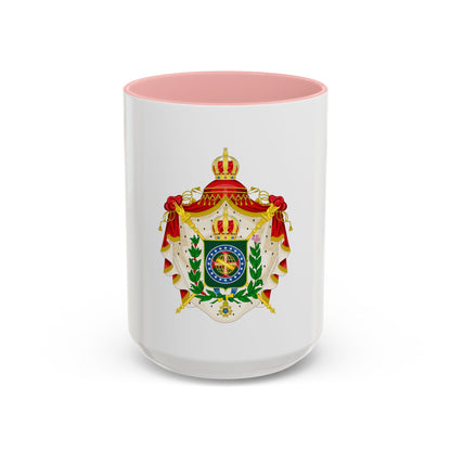 Coat of arms of the Empire of Brazil - Accent Coffee Mug