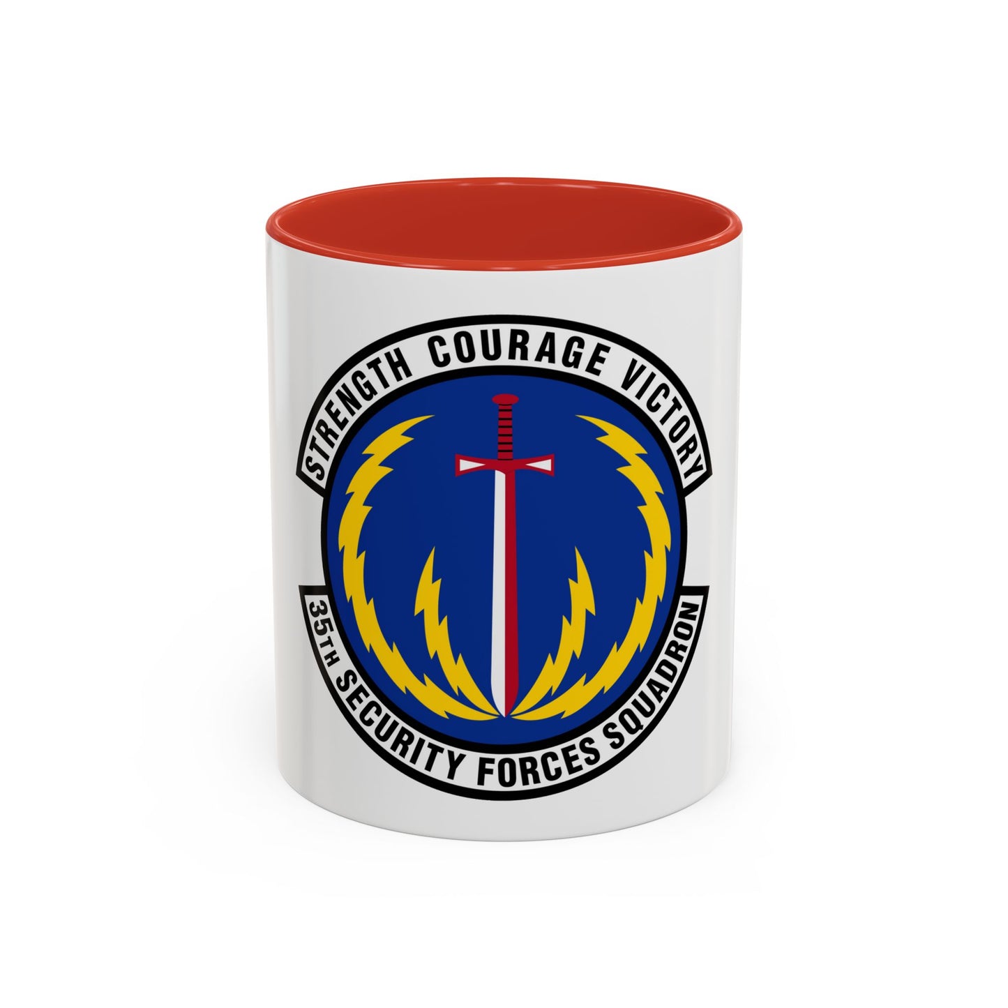35 Security Forces Squadron PACAF (U.S. Air Force) Accent Coffee Mug