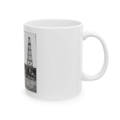 Bermuda Hundred, Va. Photographer At Butler's Signal Tower (U.S. Civil War) White Coffee Mug
