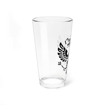 Digital gerb russia max (Russia) (Coat of Arms) Pint Glass 16oz