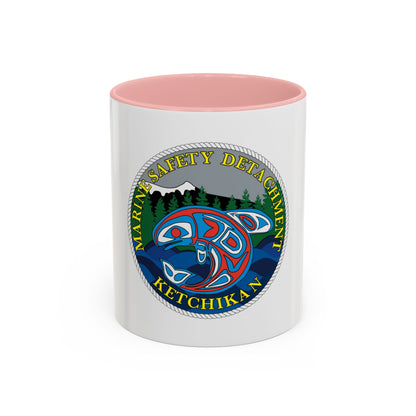 Marine Safety Detachment Ketchikan (U.S. Coast Guard) Accent Coffee Mug