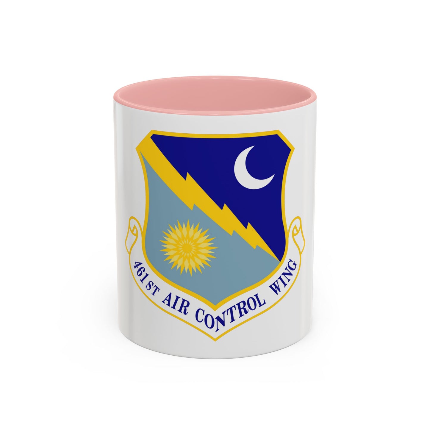 461st Air Control Wing (U.S. Air Force) Accent Coffee Mug