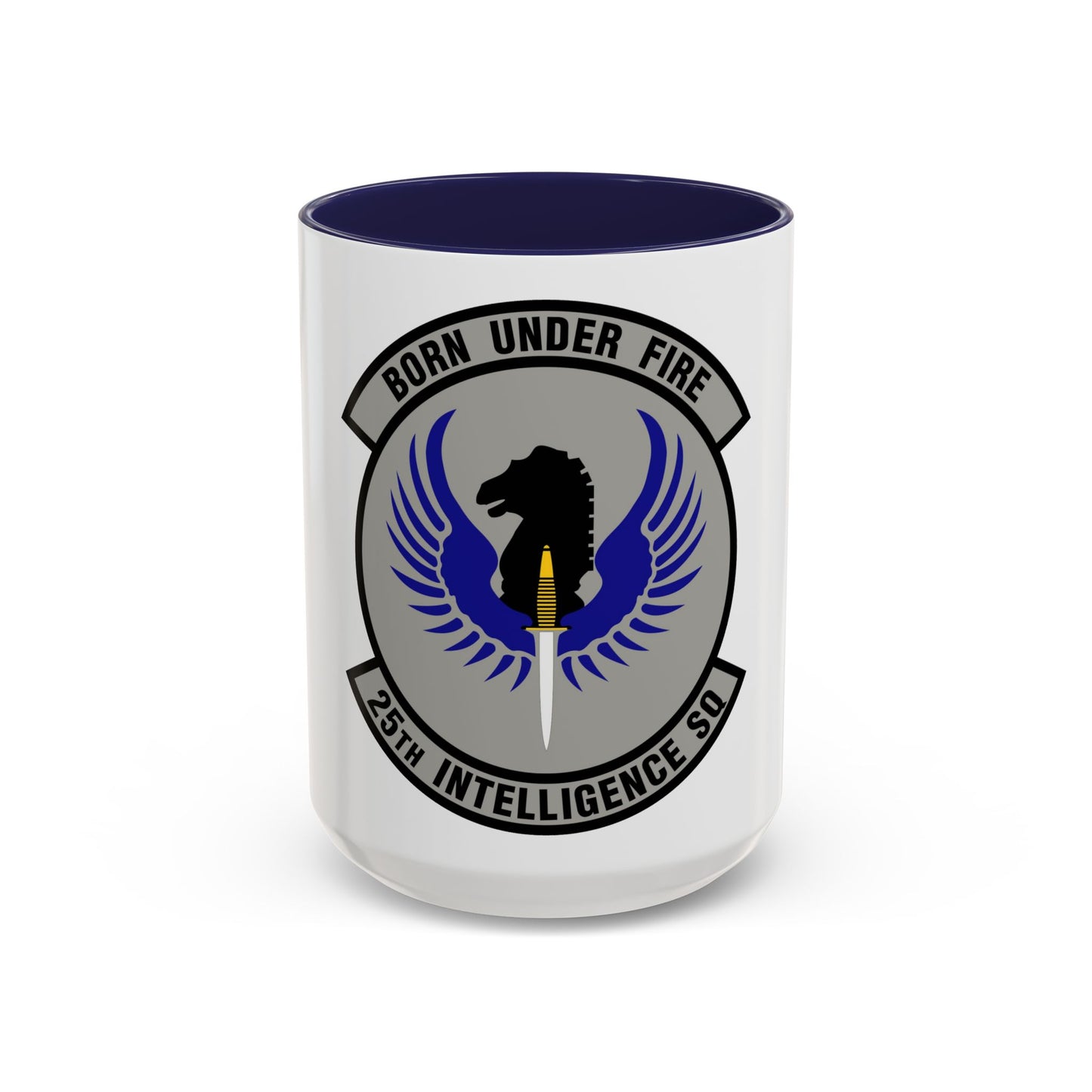 25 Intelligence Squadron AFISRA (U.S. Air Force) Accent Coffee Mug