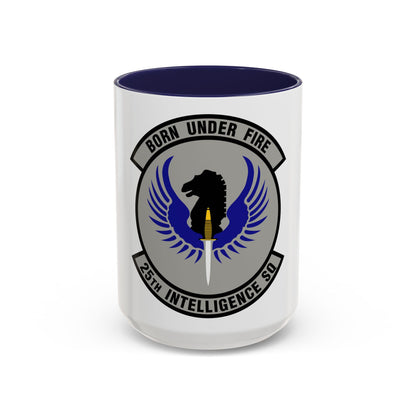 25 Intelligence Squadron AFISRA (U.S. Air Force) Accent Coffee Mug