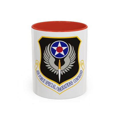 Air Force Special Operations Command (U.S. Air Force) Accent Coffee Mug