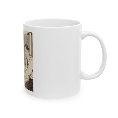 Group of Four Coca-Cola advertisements, 1960 (4) - White Coffee Mug