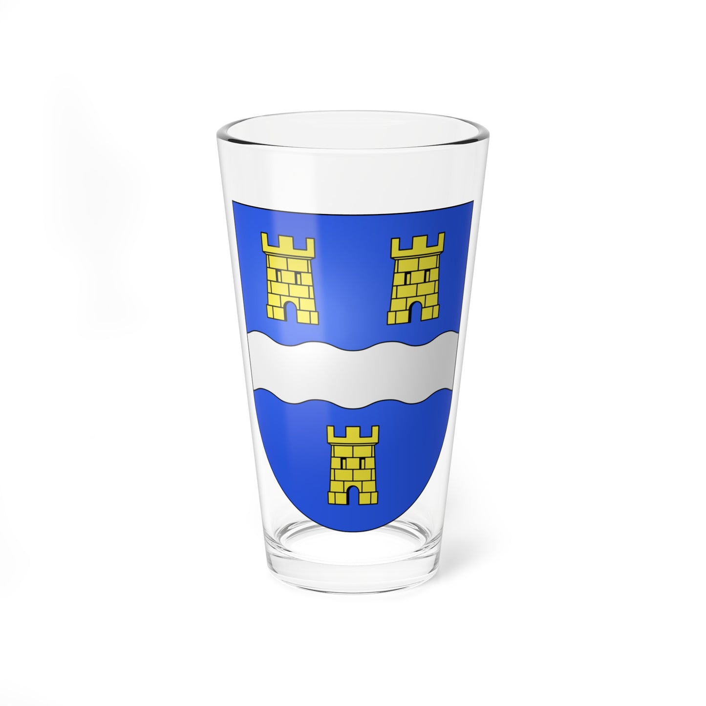 Dardagny-coat of arms (Switzerland) (Coat of Arms) Pint Glass 16oz