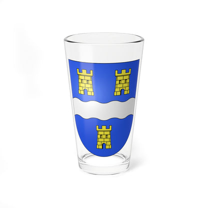 Dardagny-coat of arms (Switzerland) (Coat of Arms) Pint Glass 16oz