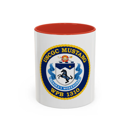 USCGC Mustang WPB 1310 (U.S. Coast Guard) Accent Coffee Mug