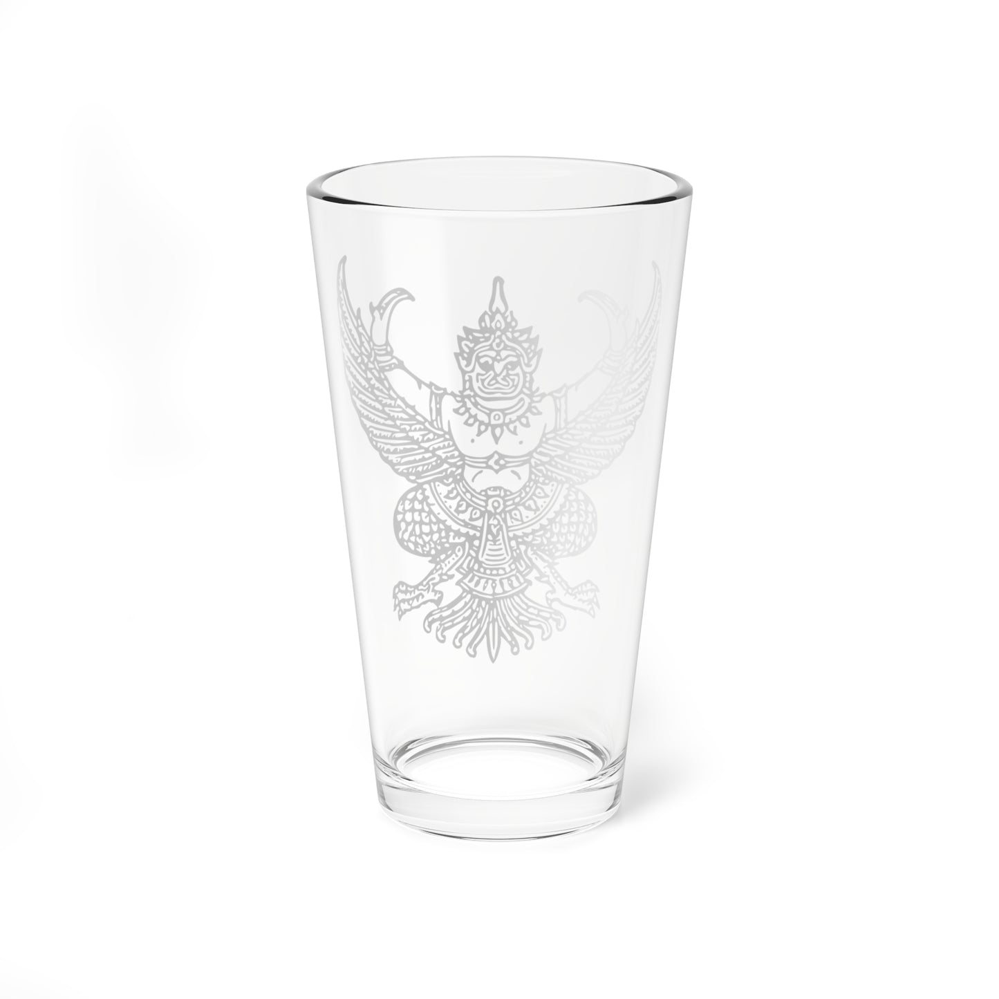 Thai government Garuda emblem Version 6 (Thailand) (Coat of Arms) Pint Glass 16oz