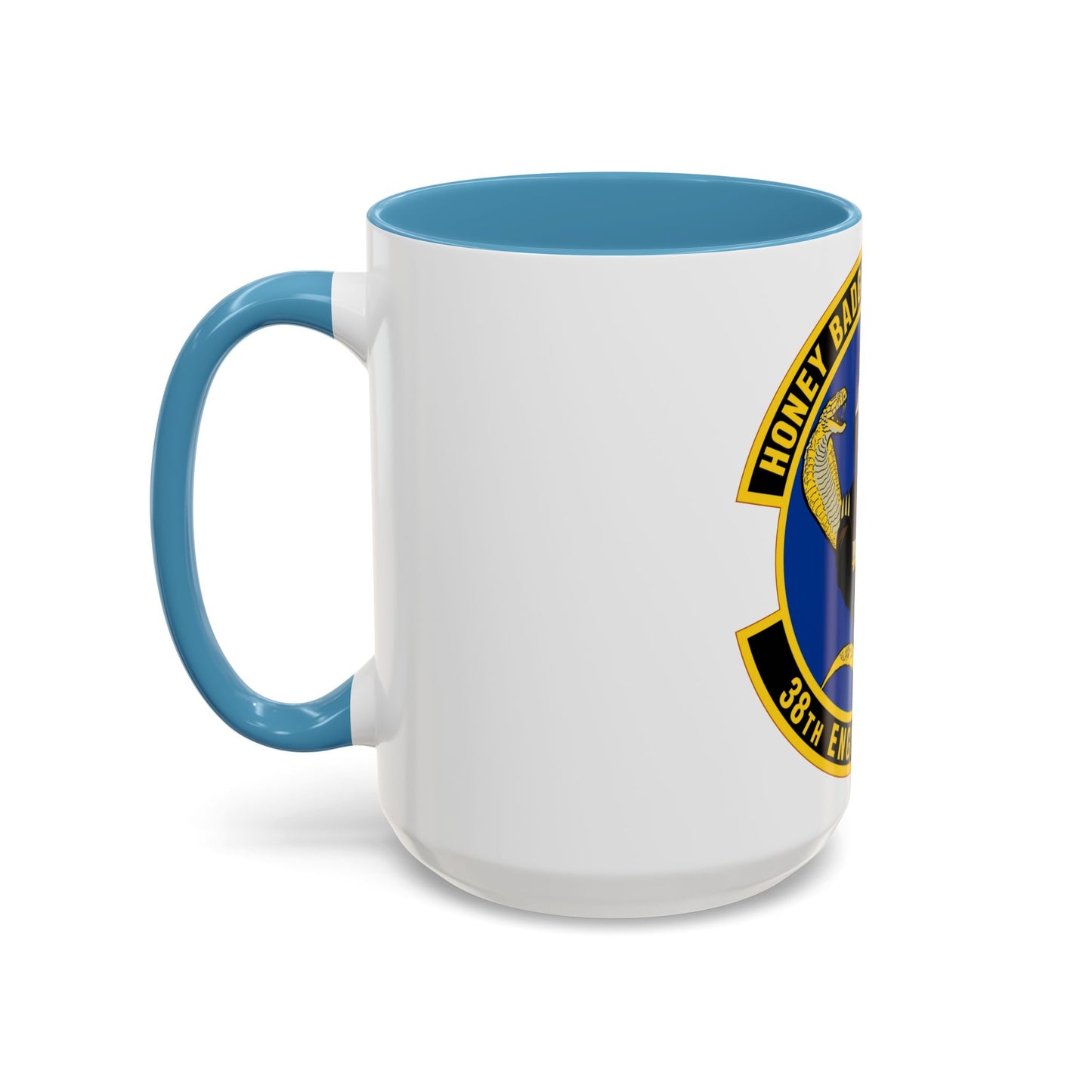 38 Engineering Squadron ACC (U.S. Air Force) Accent Coffee Mug