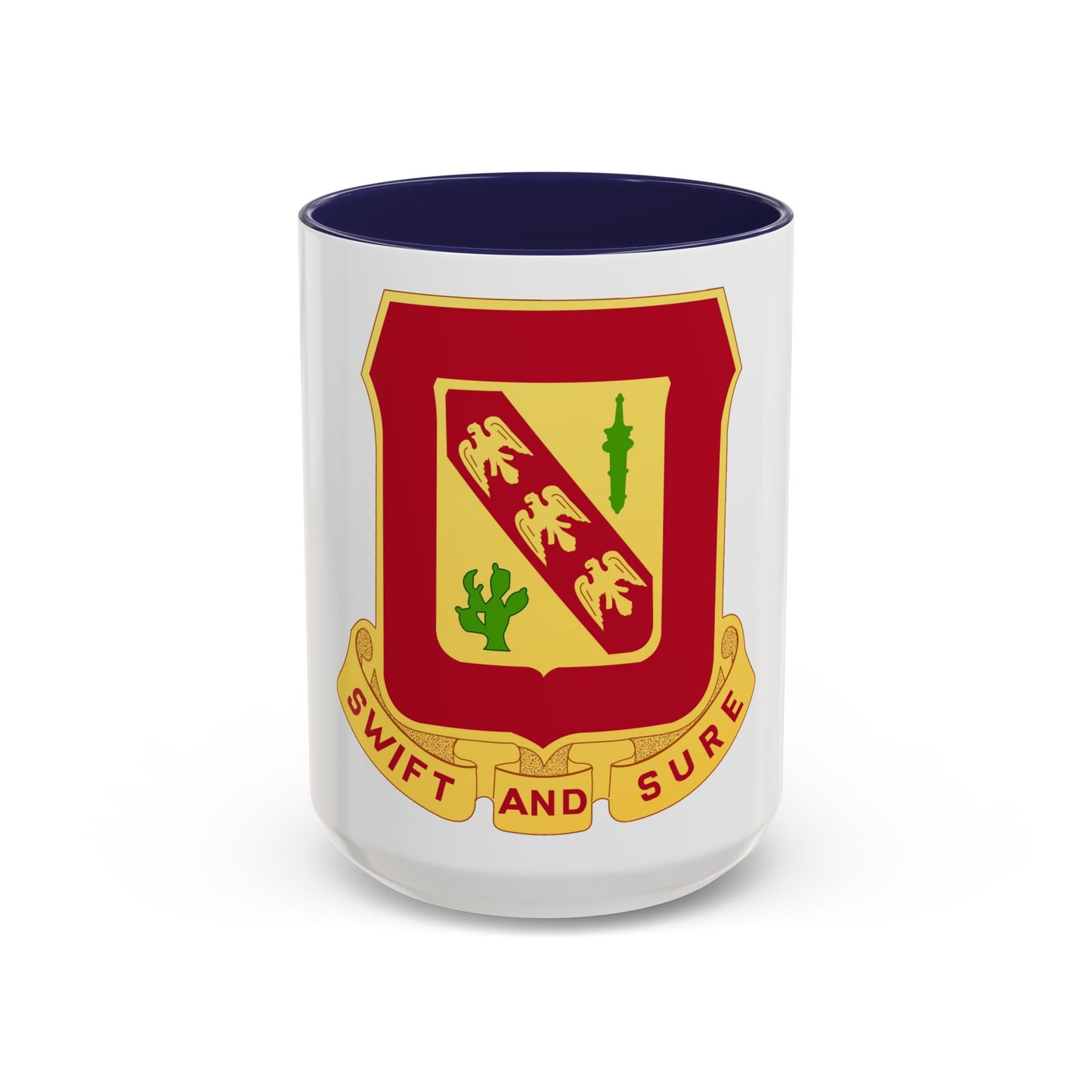 134th Field Artillery Battalion (U.S. Army) Accent Coffee Mug