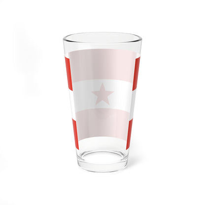 Proposed PRC national flags 041 (China) Pint Glass 16oz