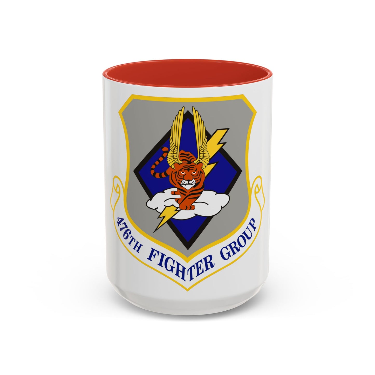 476 Fighter Group AFRC (U.S. Air Force) Accent Coffee Mug