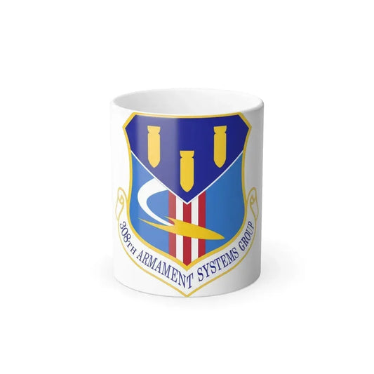 308th Armament Systems Group (U.S. Air Force) Color Changing Coffee Mug 11oz - Go Mug Yourself