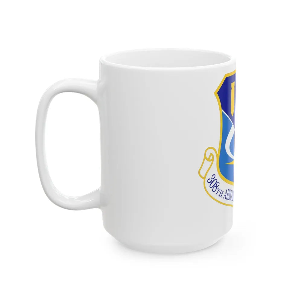 308th Armament Systems Wing (U.S. Air Force) White Coffee Mug-Go Mug Yourself