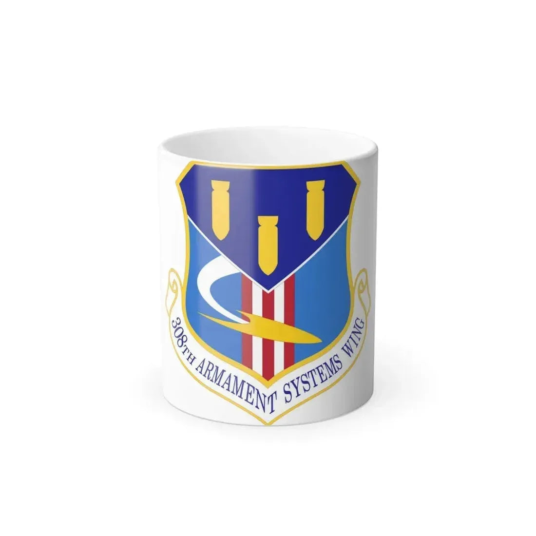 308th Armament Systems Wing (U.S. Air Force) Color Changing Coffee Mug 11oz - Go Mug Yourself