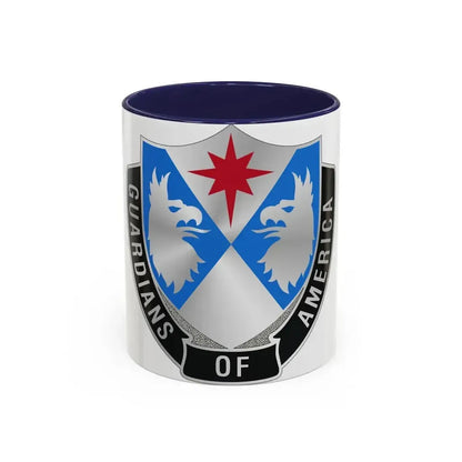 308th Military Intelligence Battalion 2 (U.S. Army) Accent Coffee Mug 11oz Navy - Go Mug Yourself