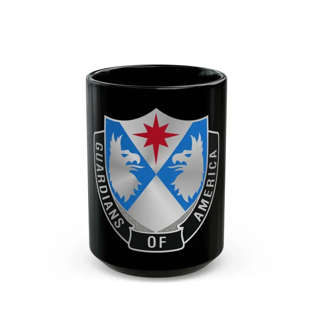 308th Military Intelligence Battalion 2 (U.S. Army) Black Coffee Mug 15oz - Go Mug Yourself
