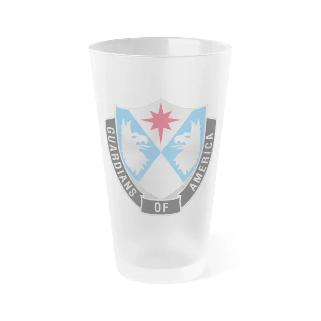 308th Military Intelligence Battalion 2 (U.S. Army) Frosted Pint Glass 16oz Default Title - Go Mug Yourself