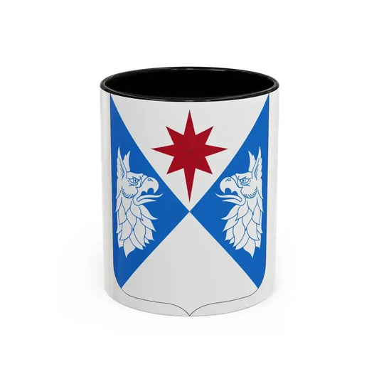 308th Military Intelligence Battalion (U.S. Army) Accent Coffee Mug 11oz Black - Go Mug Yourself