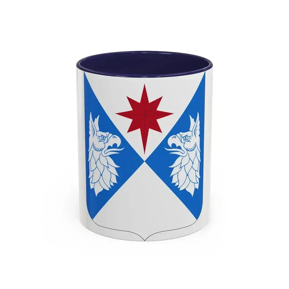 308th Military Intelligence Battalion (U.S. Army) Accent Coffee Mug 11oz Navy - Go Mug Yourself