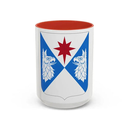 308th Military Intelligence Battalion (U.S. Army) Accent Coffee Mug 15oz Red - Go Mug Yourself