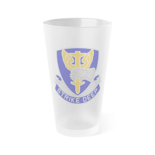 309 Aviation Battalion 2 (U.S. Army) Frosted Pint Glass 16oz-Go Mug Yourself